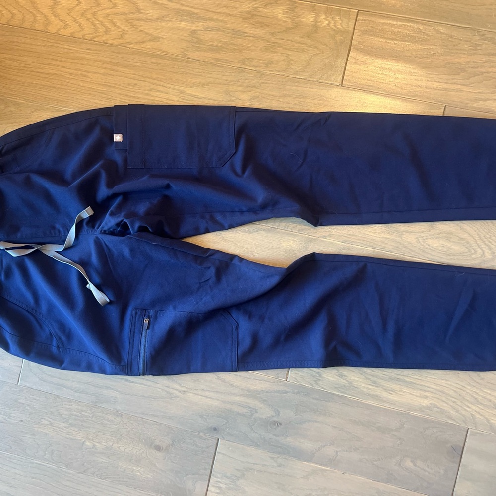 FIGS - Navy Yola high waisted 2.0 - tall skinny - XS